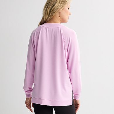 Women's Tek Gear® French Terry Long Sleeve Top