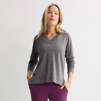 Women's Tek Gear® French Terry Long Sleeve Top