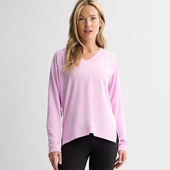 Women's Tek Gear® French Terry Long Sleeve Top