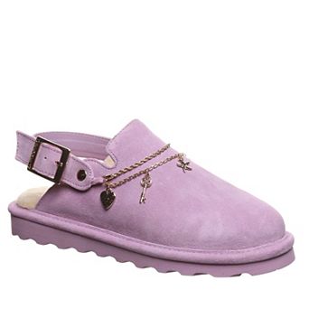 Bearpaw Lexi Women's Suede Slingback Platform Slippers