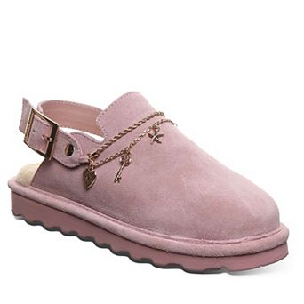 Bearpaw Lexi Women's Suede Slingback Platform Slippers