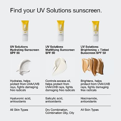 CLINIQUE UV Solutions Brightening + Tinted Sunscreen Broad Spectrum SPF 50/PA+++