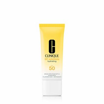 CLINIQUE UV Solutions Hydrating Sunscreen SPF 50 with Hyaluronic Acid