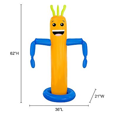 Banzai Wacky Wiggles Sprinkler Interactive Water Toy