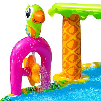 Banzai Rainforest Splash Park Water Play Area