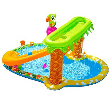 Banzai Rainforest Splash Park Water Play Area
