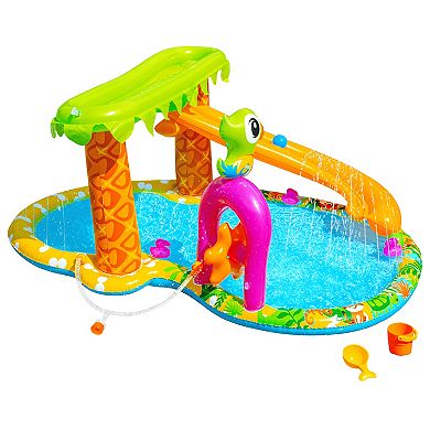 Banzai Rainforest Splash Park Water Play Area