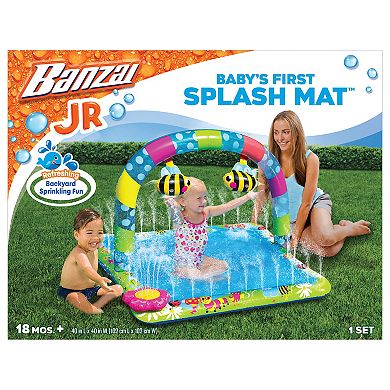 Banzai Baby's First Splash Mat 40-Inch Water Play Mat