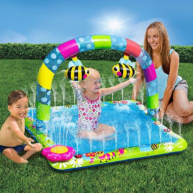Banzai Baby's First Splash Mat 40-Inch Water Play Mat