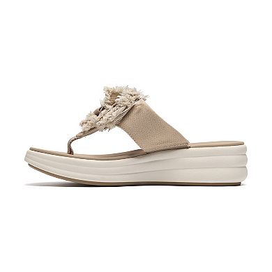 Clarks® Cloudsteppers Drift Rose Women's Cushioned Slingback Sandals