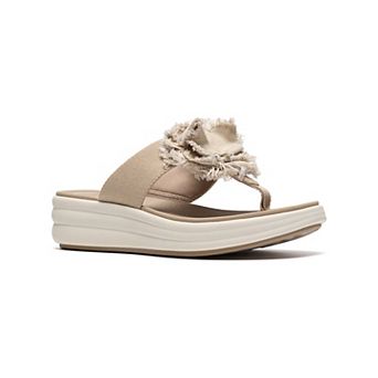 Clarks® Cloudsteppers Drift Rose Women's Cushioned Slingback Sandals