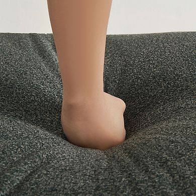 Merax Luxury living room double needle cut velvet sofa