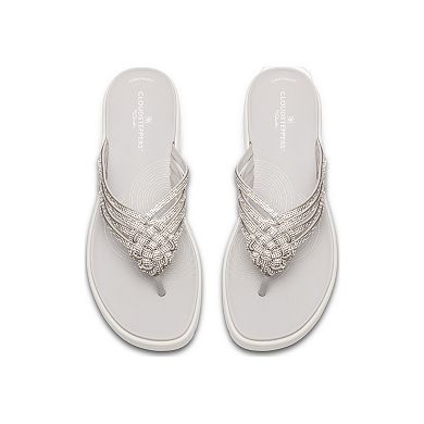 Clarks® Cloudsteppers Drift Gem Women's Cushioned Slingback Sandals