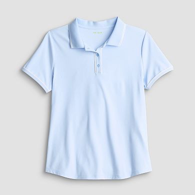 Women's Tek Gear® Piped Sport Gear Short Sleeve Polo Shirt