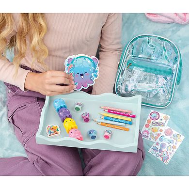 Make It Real Ocean Themed 8-in. Mini Backpack Stationery Set