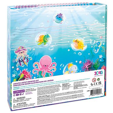 Make It Real 20-pc. Aquatic Artist Drawing Kit