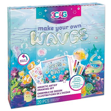 Make It Real 20-pc. Aquatic Artist Drawing Kit