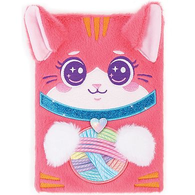 Make It Real Happy Tails Pet Adoption Journal Plush Diary with Stickers & Certificate