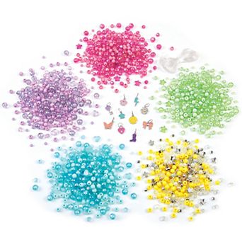 Make It Real 1443 pc Creator Bead Studio DIY Bracelet Kit & Carry Case