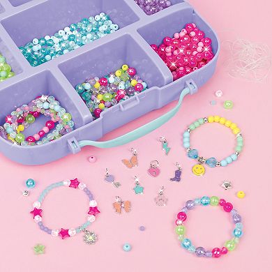 Make It Real 1443-pc. Creator Bead Studio DIY Bracelet Kit & Carry Case Set