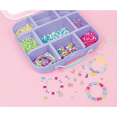 Make It Real 1443-pc. Creator Bead Studio DIY Bracelet Kit & Carry Case Set