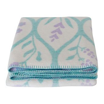 Discover Europe Plush Floral Throw Blanket