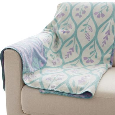 Discover Europe Plush Floral Throw Blanket