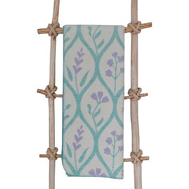 Discover Europe Plush Floral Throw Blanket