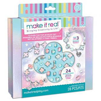 Make It Real 28 pc Clover The Top DIY Jewelry Craft Kit