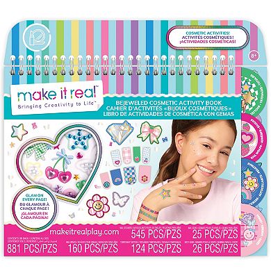 Make It Real Bejeweled Cosmetic Activity Book