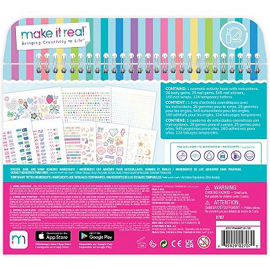 Make It Real Bejeweled Cosmetic Activity Book