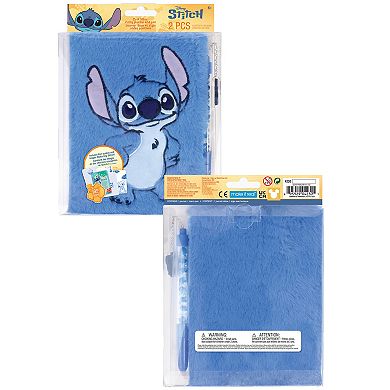 Make It Real Disney’s Lilo & Stitch Cool Vibes Fuzzy Journal & Pen Set