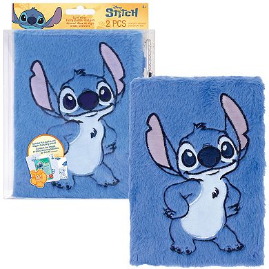 Make It Real Disney’s Lilo & Stitch Cool Vibes Fuzzy Journal & Pen Set