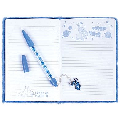 Make It Real Disney’s Lilo & Stitch Cool Vibes Fuzzy Journal & Pen Set