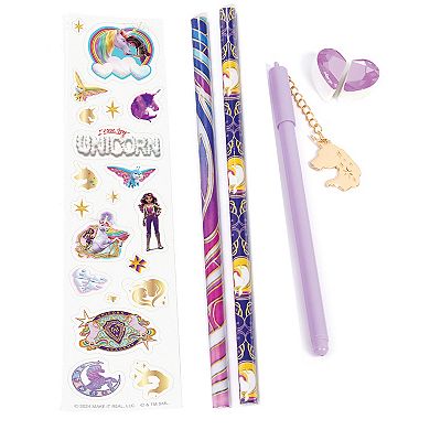 Make It Real 17-pc. Unicorn Academy Enchanted Stationery & Journal Kit