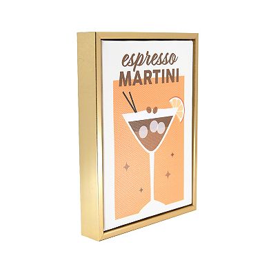 Deal Bar Cocktail Framed Canvas