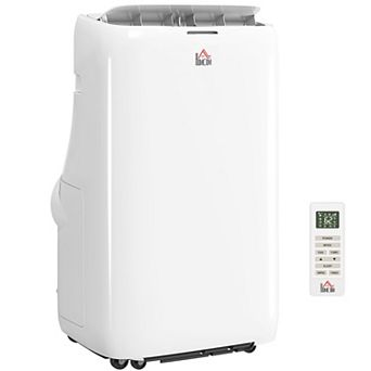 HOMCOM Inverter Portable Air Conditioner with Dual Hose, 14000 BTU AC Unit
