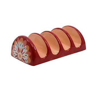 Deal Bar 4 Slot Ceramic Taco Holder
