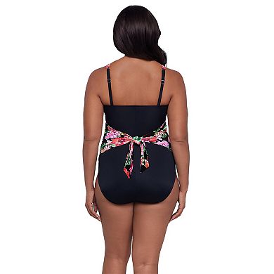 Women's Trimshaper Floral One-Piece Swimsuit