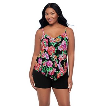 Women's Trimshaper Floral Hank Romper