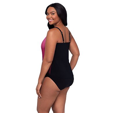 Women's Trimshaper V-Neck Tankini Swim Top
