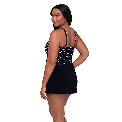 Women's Trimshaper V-Neck Kim Romper with Pockets
