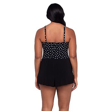 Women's Trimshaper V-Neck Kim Romper with Pockets