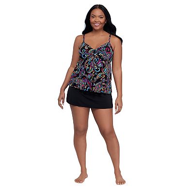 Women's Trimshaper Leona Tankini Swim Top