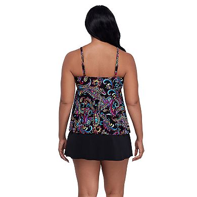 Women's Trimshaper Leona Tankini Swim Top