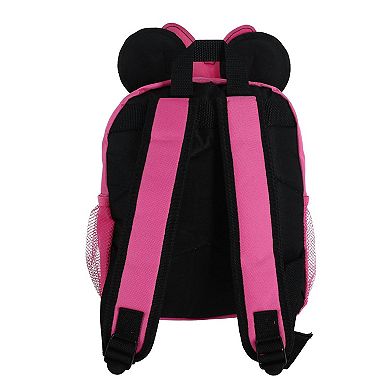 Disney Girl's 12-inch Minnie Mouse Big Face Backpack
