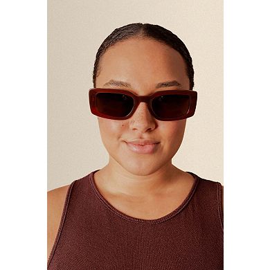 Palm Rectangular Polarized Sunglasses
