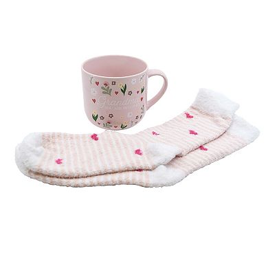 Women's Mug & Sock Gift Set for Mom or Grandma