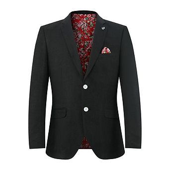 Elie Balleh Slim Fit Mens Solid Blazers Sports Coat Jacket