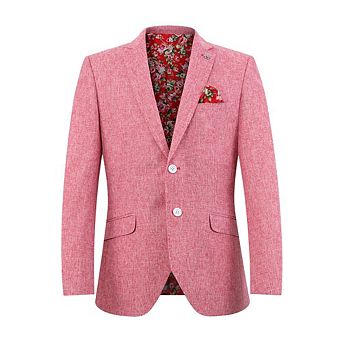 Elie Balleh Slim Fit Mens Solid Blazers Sports Coat Jacket